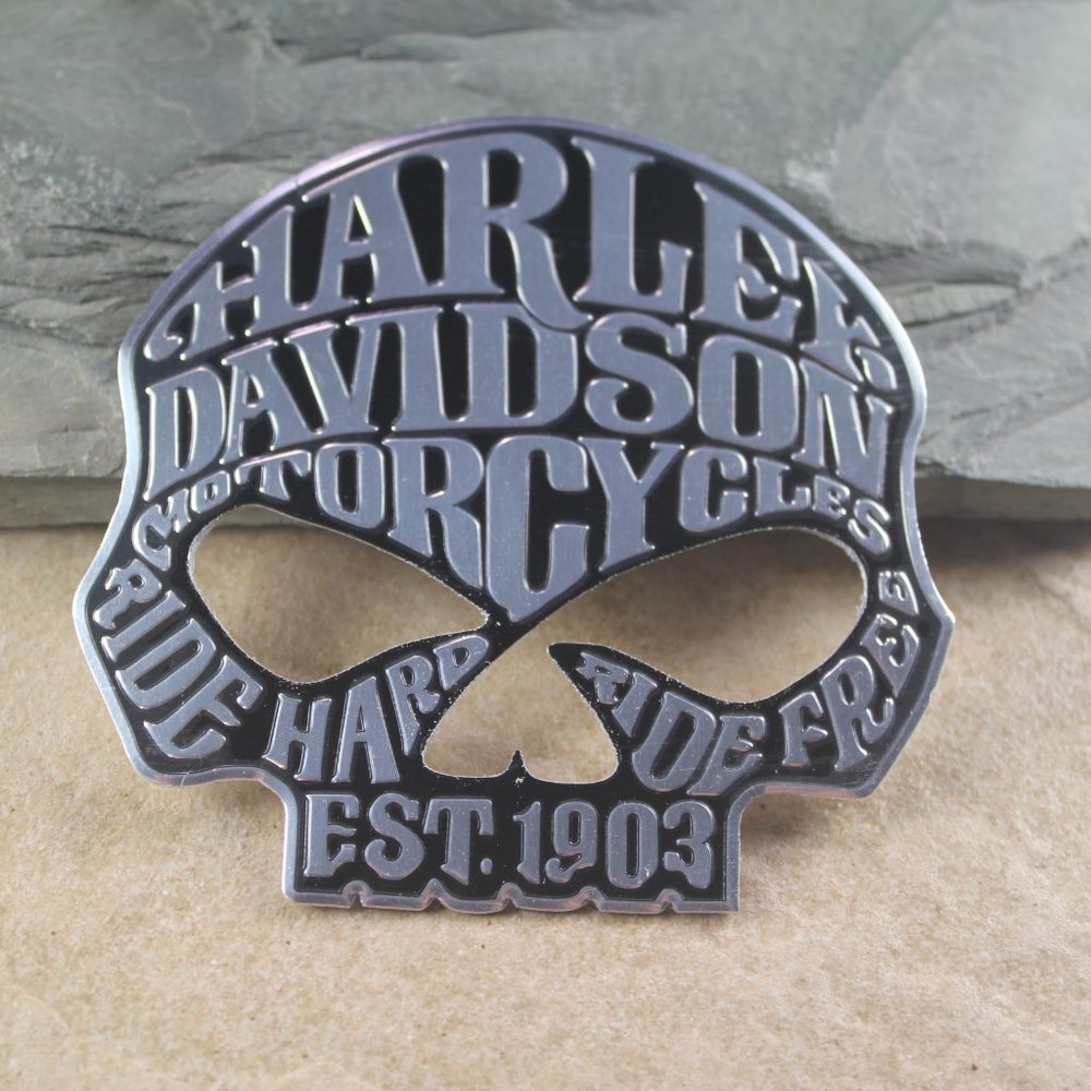 Harley Davidson Chrome Willie G Skull Spor…